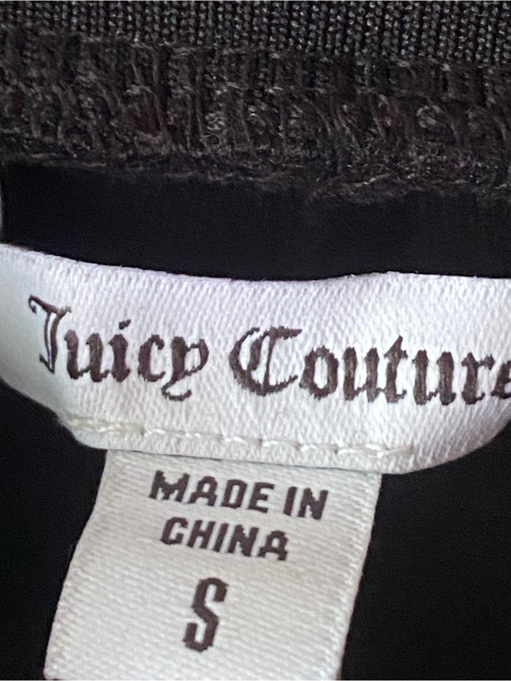 Juicy Couture OG Velour Flared Track Pants, Size Small - Picture 4 of 7